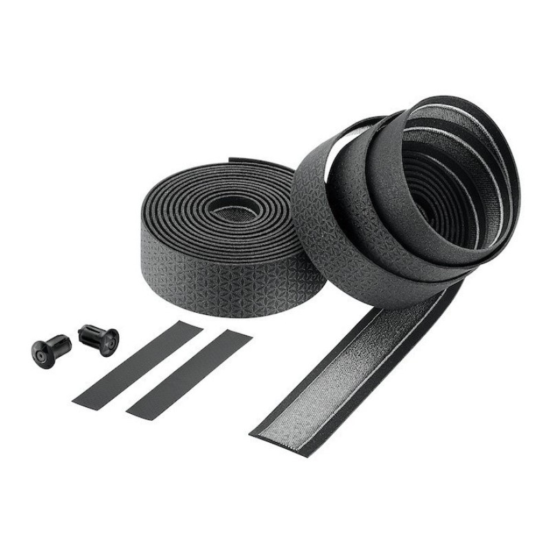 Обмотка руля Ciclovation Featherlite Raising Stars Matte Finish, 2000x30 мм, черный