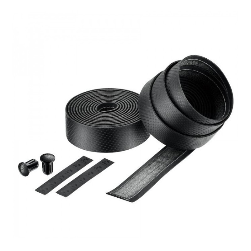Обмотка руля Ciclovation Grind Touch Polyhyde Supermesh Black, 2300x30 мм, черный