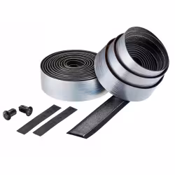 Обмотка руля Ciclovation Leather Touch Gamma Platinum, 2000x30 мм, серебристый