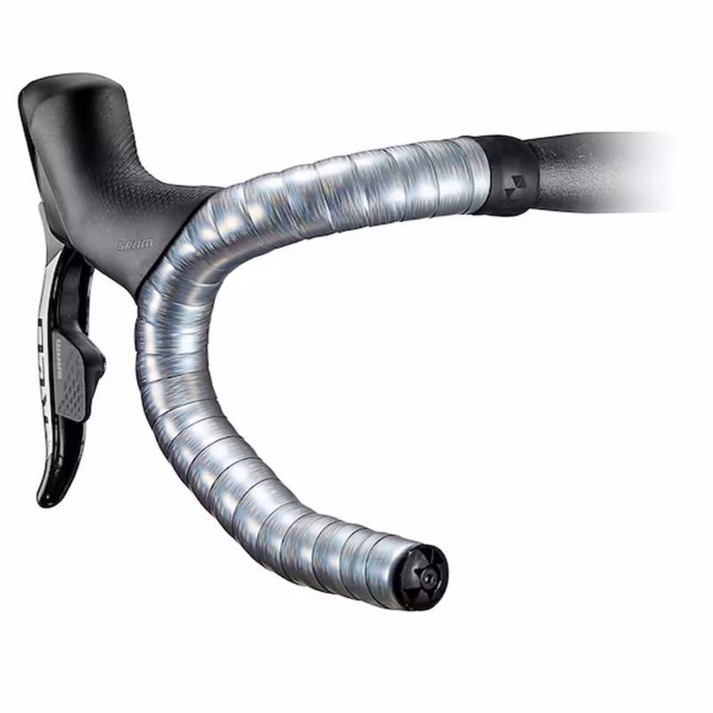 Обмотка руля Ciclovation Leather Touch Gamma Platinum, 2000x30 мм, серебристый