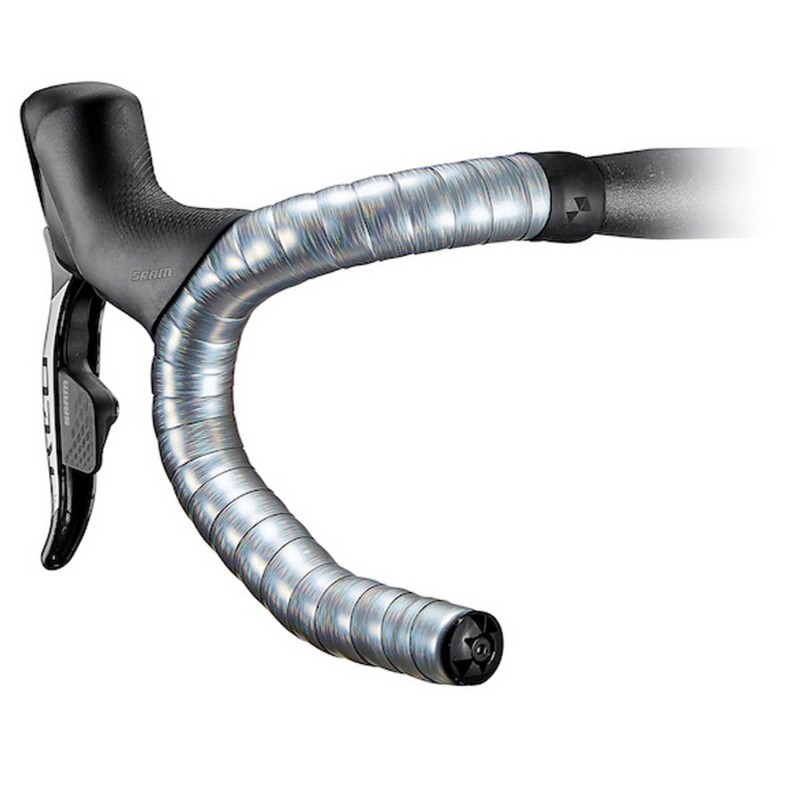 Обмотка руля Ciclovation Leather Touch Gamma Platinum, 2000x30 мм, серебристый