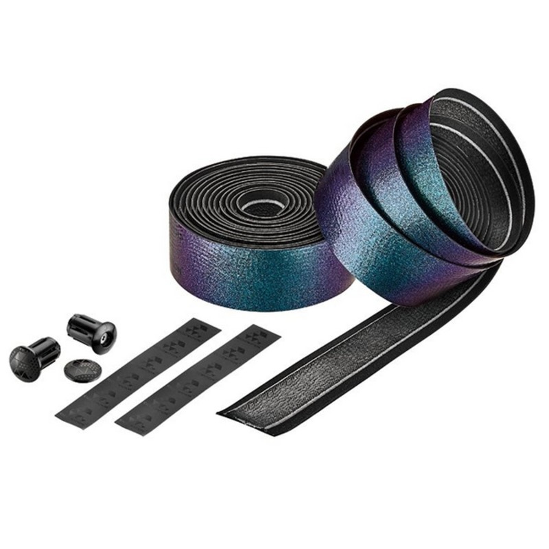 Обмотка руля Ciclovation Leather Touch Aurora Blue, 2000x30 мм, синий