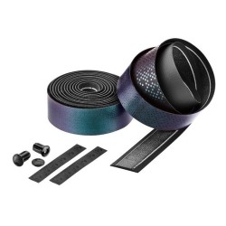 Обмотка руля Ciclovation Leather Touch Metallic Chameleon Violet Purple, 30х2000 мм, пурпурный
