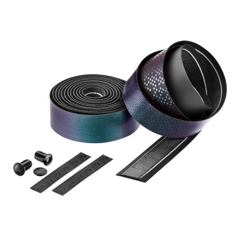 Обмотка руля Ciclovation Leather Touch Metallic Chameleon Violet Purple, 30х2000 мм, пурпурный