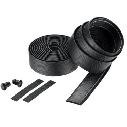 Обмотка руля Ciclovation Leather Touch Black, 2000х30 мм, черный