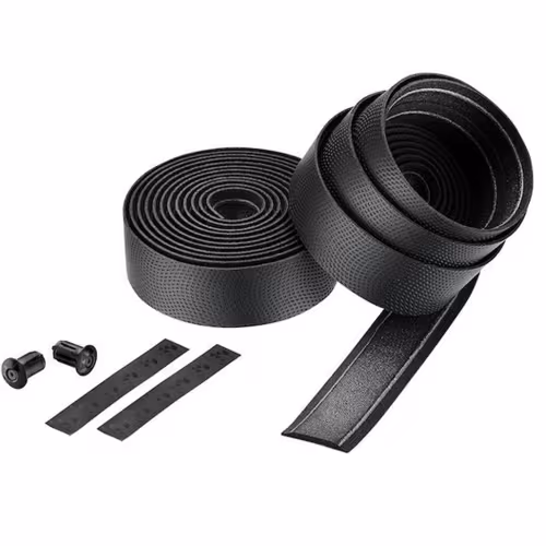 Обмотка руля Ciclovation Leather Touch Black, 2000х30 мм, черный