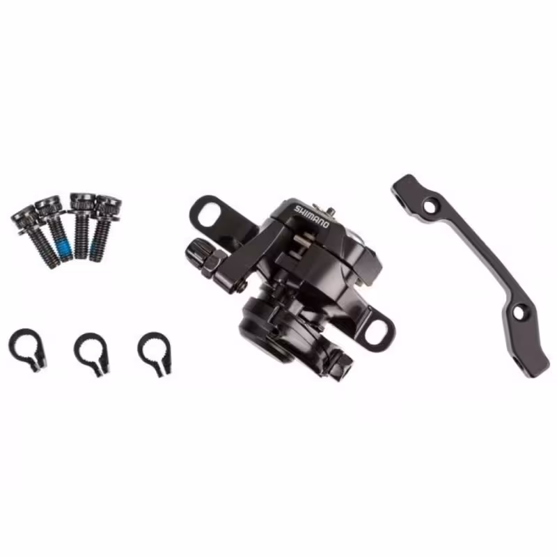 Тормоз механический (суппорт) Shimano Sora, R317, IS F180/R160, пластиковые колодки