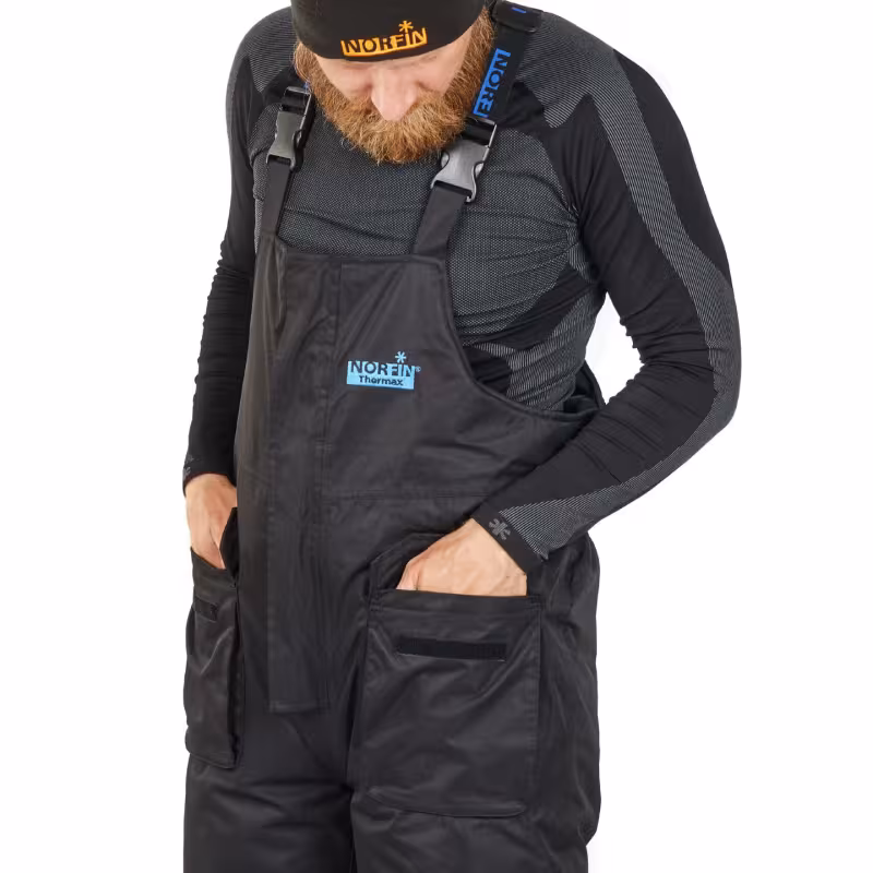 Костюм мужской Norfin Thermax, ткань Breathable, серый, размер 44-46 (S), 168-174 см