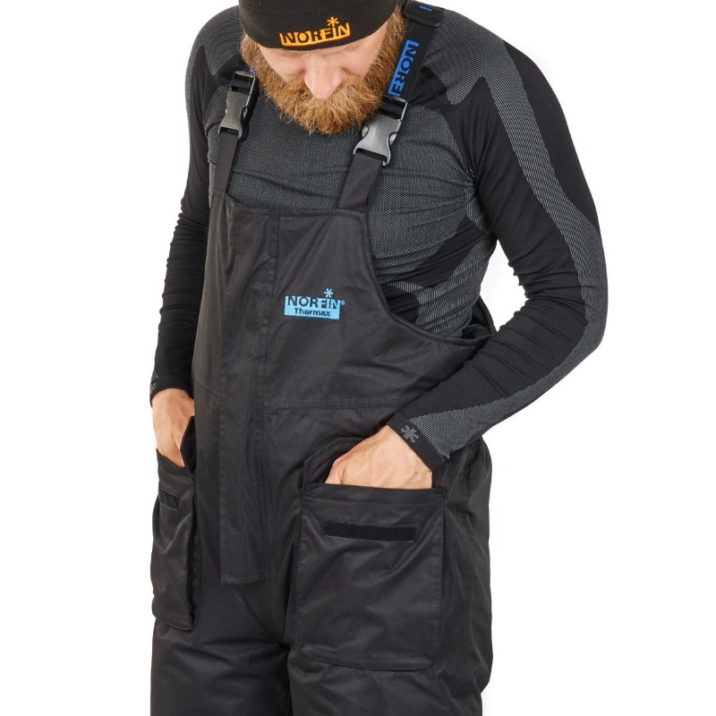 Костюм мужской Norfin Thermax, ткань Breathable, серый, размер 64-66 (XXXL), 186-192 см