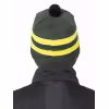 Шапка Moax Tradition Sport stripe, зеленый/желтый, 56 см