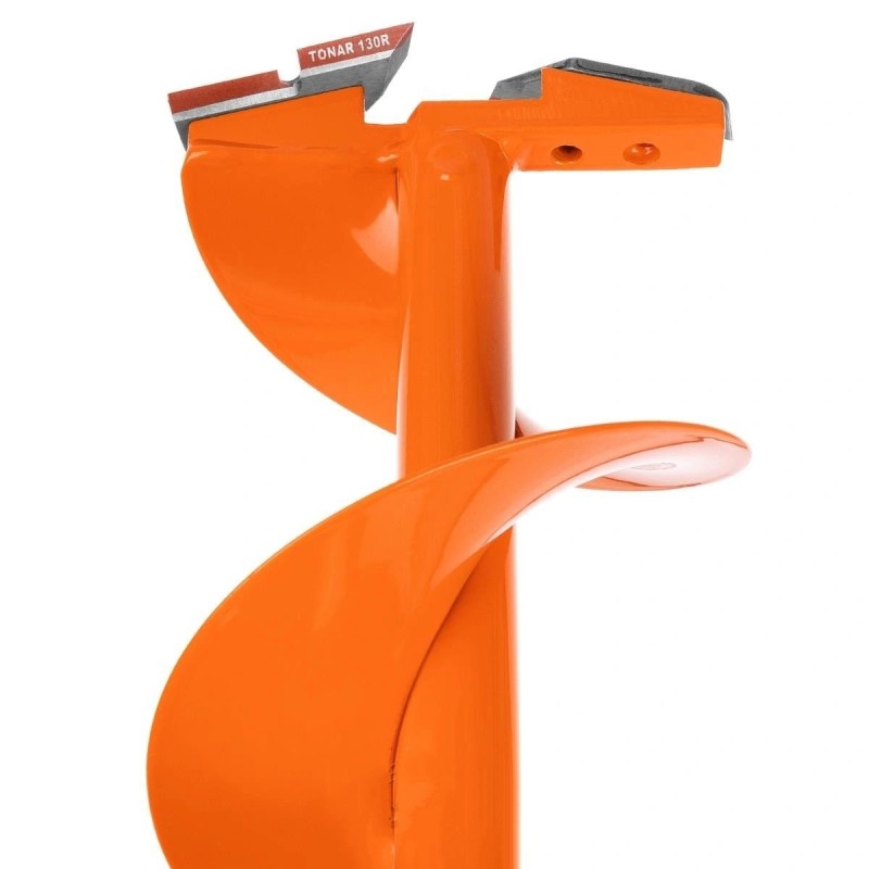 Ледобур под шуруповерт (шнек) Тонар Motoshtorm T-SMS130R-ASH-02 (шнек, адаптер, молоточек)