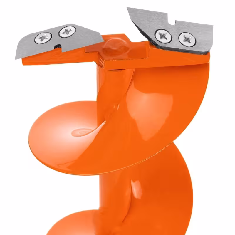 Ледобур под шуруповерт (шнек) Тонар Motoshtorm T-SMS130R-ASH-02 (шнек, адаптер, молоточек)