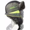 Шапка-ушанка Norfin Discovery LE, Nortex Breathable, черный/зеленый, размер XL