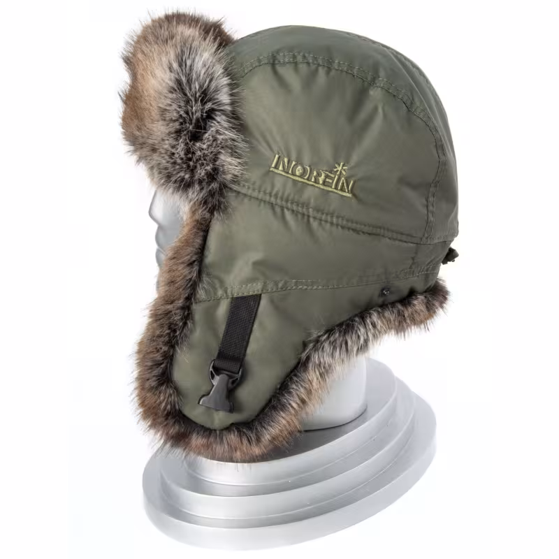 Шапка-ушанка Norfin Extreme Pro Green, Nortex Breathable, размер L