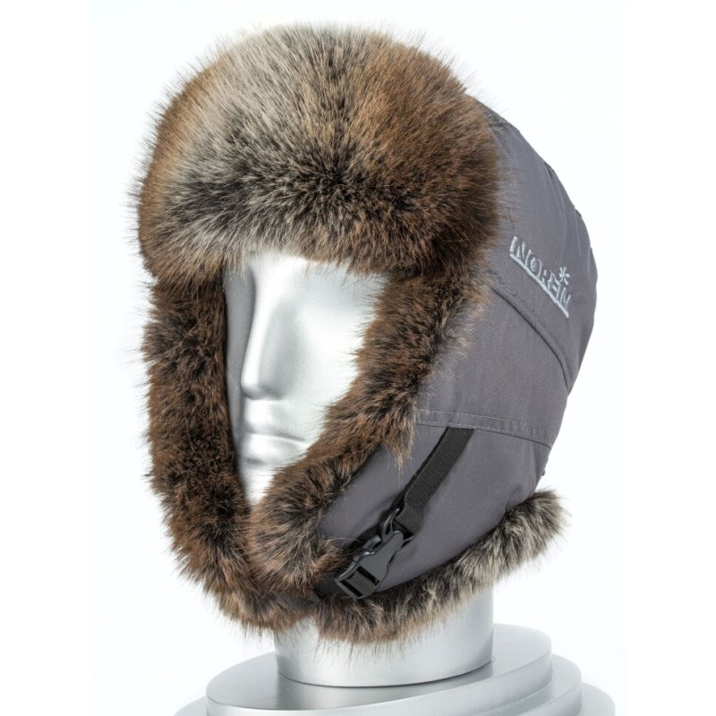 Шапка-ушанка Norfin Extreme Pro Grey, Nortex Breathable, размер L