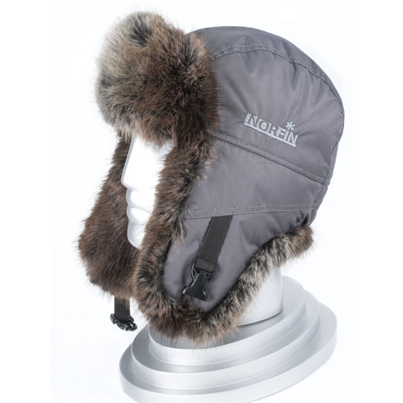 Шапка-ушанка Norfin Extreme Pro Grey, Nortex Breathable, размер L