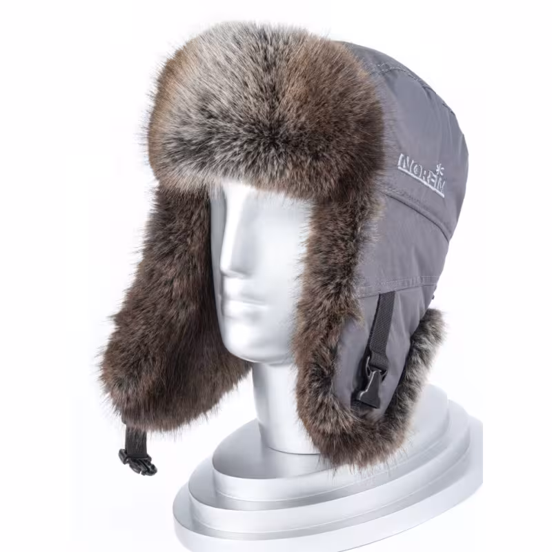 Шапка-ушанка Norfin Extreme Pro Grey, Nortex Breathable, размер XL