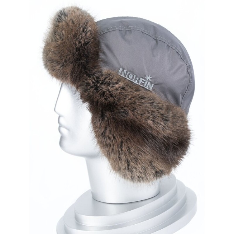 Шапка-ушанка Norfin Extreme Pro Grey, Nortex Breathable, размер XL