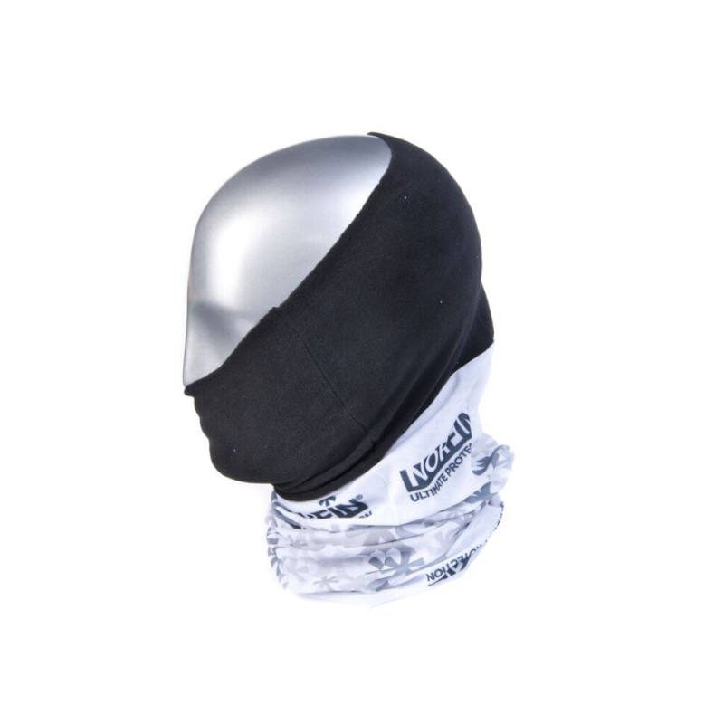 Шарф-бандана Norfin AM-6504, полиэстер, черный/белый