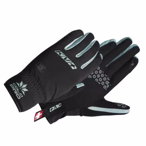 Перчатки KV+ Cold Pro, мембрана, черный/бирюзовый, размер M