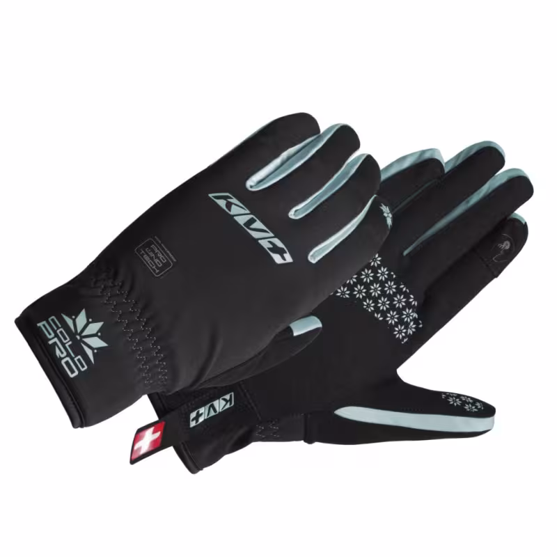Перчатки KV+ Cold Pro, мембрана, черный/бирюзовый, размер M