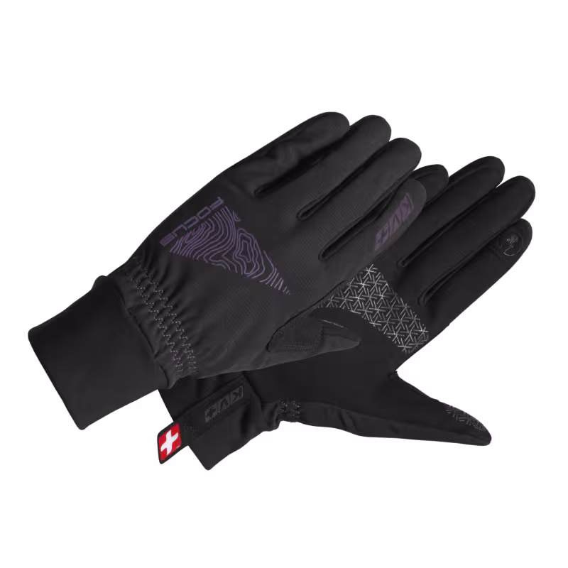 Перчатки KV+ Focus Pro Wind Tech, мембрана, черный, размер M