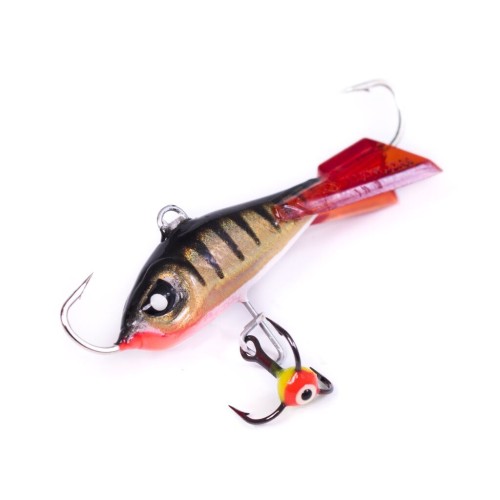 Балансир Lucky John Baltic 4 + тройник, 40 мм, 10 гр, цвет 11HRT