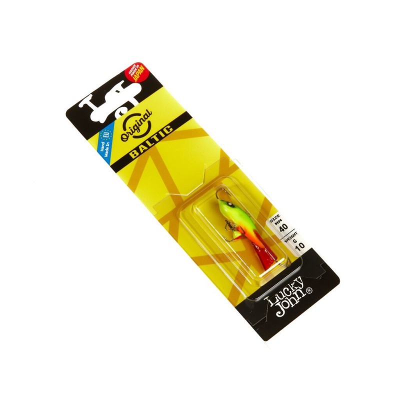 Балансир Lucky John Baltic 4 + тройник, 40 мм, 10 гр, цвет 26RT