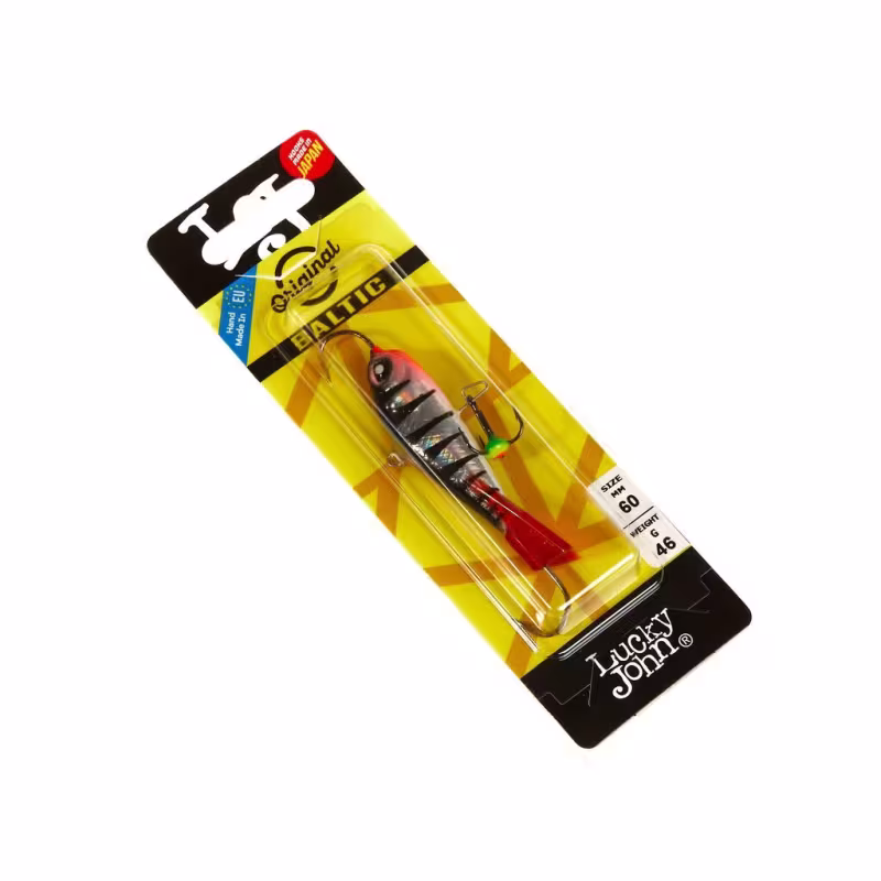 Балансир Lucky John Baltic 6 + тройник, 60 мм, 46 гр, цвет 12HRT