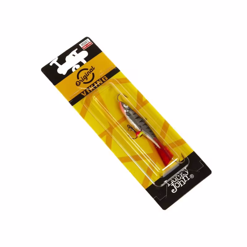 Балансир Lucky John Viking 4 + тройник 40 мм, 6 гр, цвет 12HRT