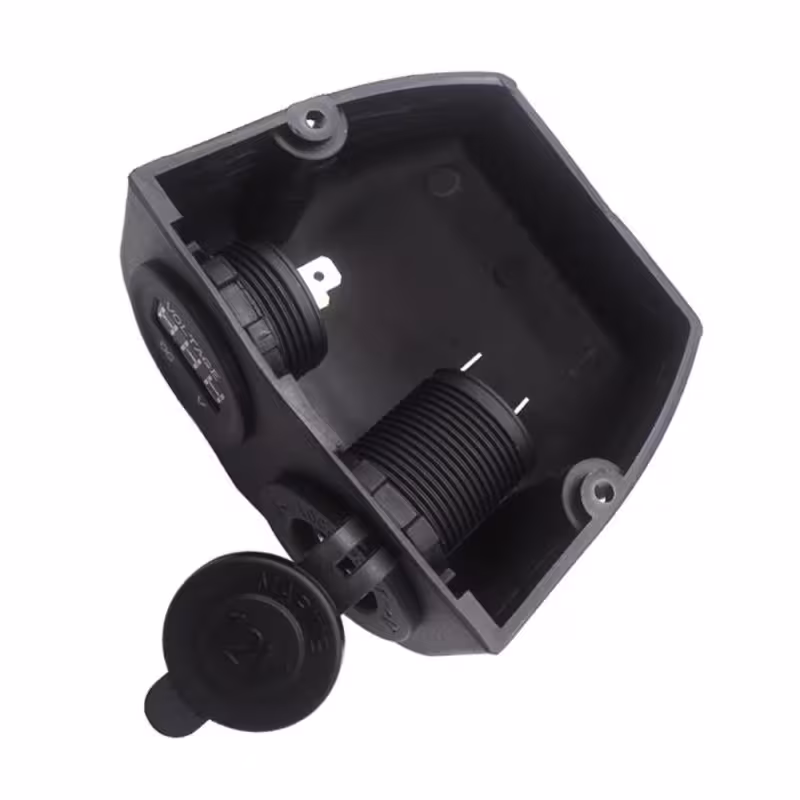 Гнездо зарядное USB двойное Skipper SK-DS6-1021/4010