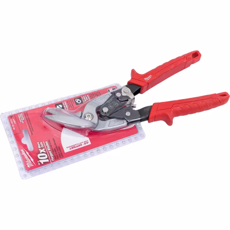 Ножницы по металлу Milwaukee, 260 мм, левый рез