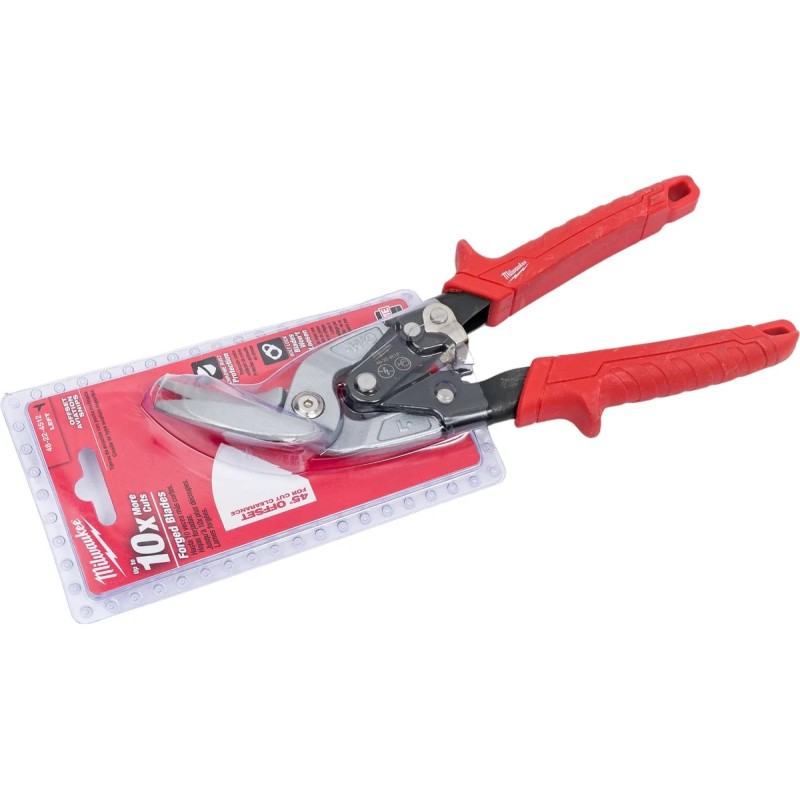 Ножницы по металлу Milwaukee, 260 мм, левый рез