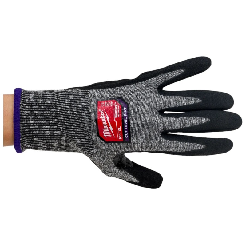 Перчатки защитные Milwaukee Cut level, уровень 6/F, размер XL