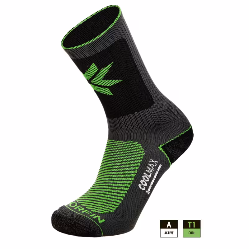 Термоноски Norfin T1A Element Active Coolmax Crew, серый, размер 45-47 (XL)