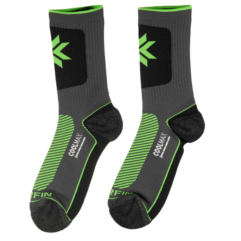 Термоноски Norfin T1A Element Active Coolmax Crew, серый, размер 45-47 (XL)