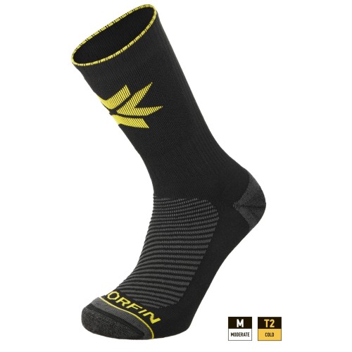 Термоноски Norfin T2M Balance Winter Hiking Crew, черный, размер 42-44 (L)