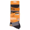 Термоноски Norfin T3A Nordic Merino Hiking Crew, серый, размер 39-41 (М)
