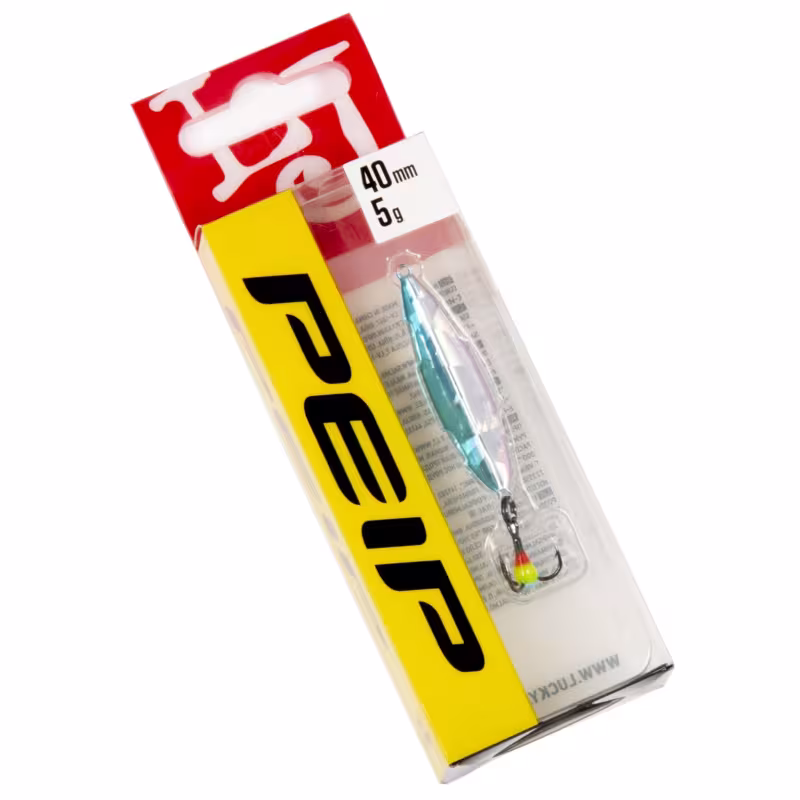 Блесна зимняя Lucky John Peip, 40 мм, 5 гр, цвет BI