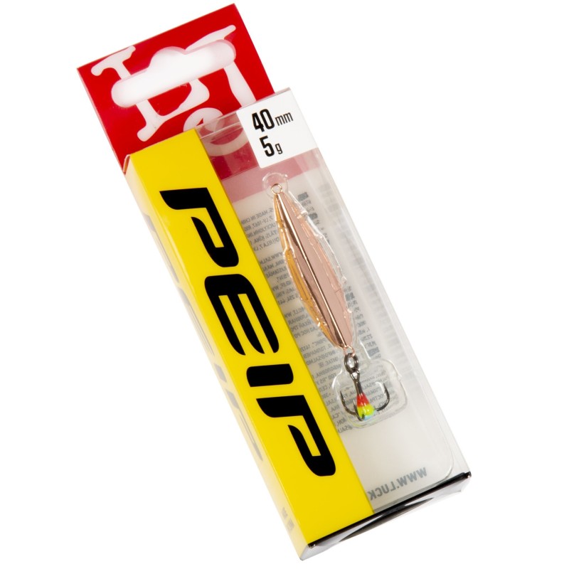 Блесна зимняя Lucky John Peip, 40 мм, 5 гр, цвет С