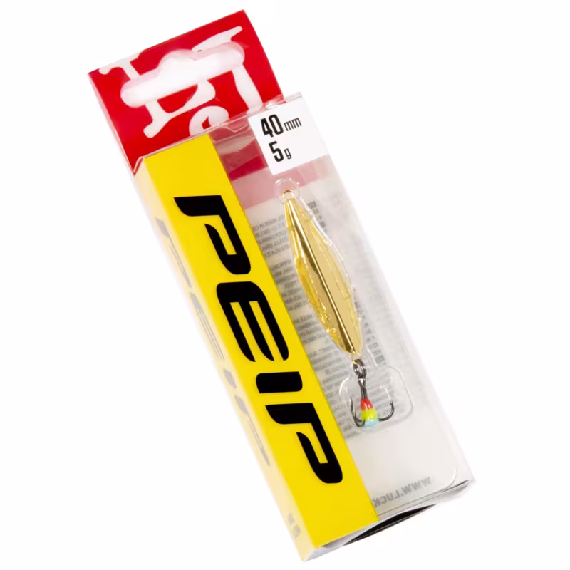 Блесна зимняя Lucky John Peip, 40 мм, 5 гр, цвет G