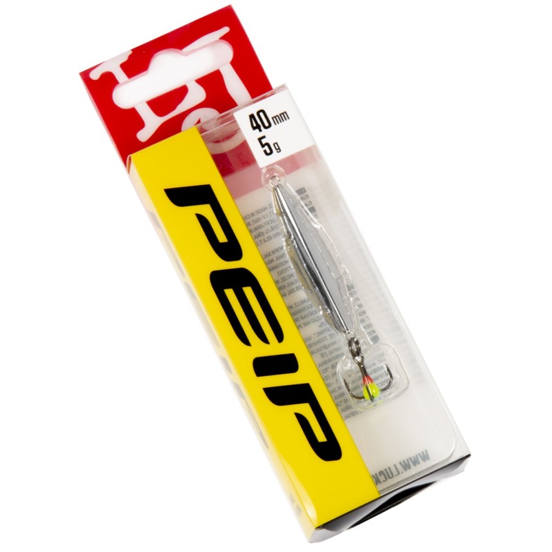 Блесна зимняя Lucky John Peip, 40 мм, 5 гр, цвет S