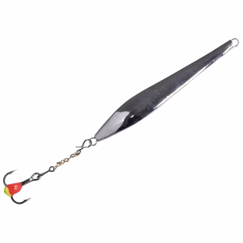 Блесна зимняя Lucky John Double Blade, 65 мм, цвет SG