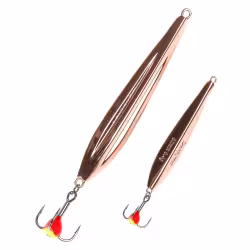 Блесна зимняя Lucky John Fin Blade, 40 мм, цвет SG