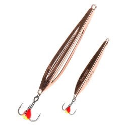 Блесна зимняя Lucky John Fin Blade, 40 мм, цвет SG