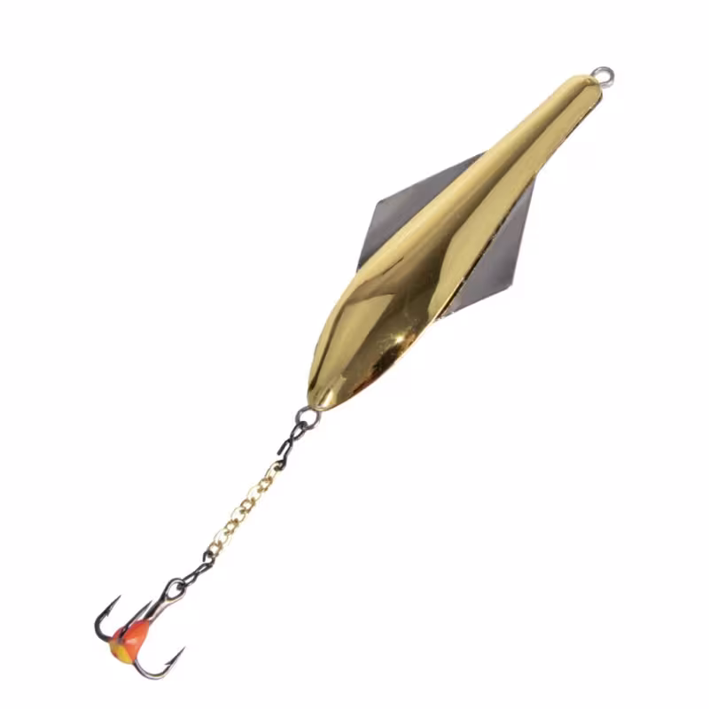 Блесна зимняя Lucky John Glider, 60 мм, цвет GS