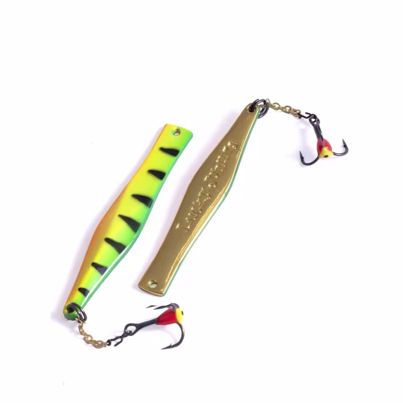 Блесна зимняя Lucky John Kalomies, 60 мм, цвет TIGER