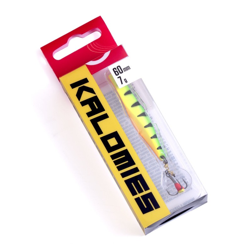 Блесна зимняя Lucky John Kalomies, 60 мм, цвет TIGER