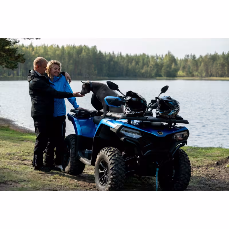 Квадроцикл CFMOTO CForce 500 EFI EPS, красный