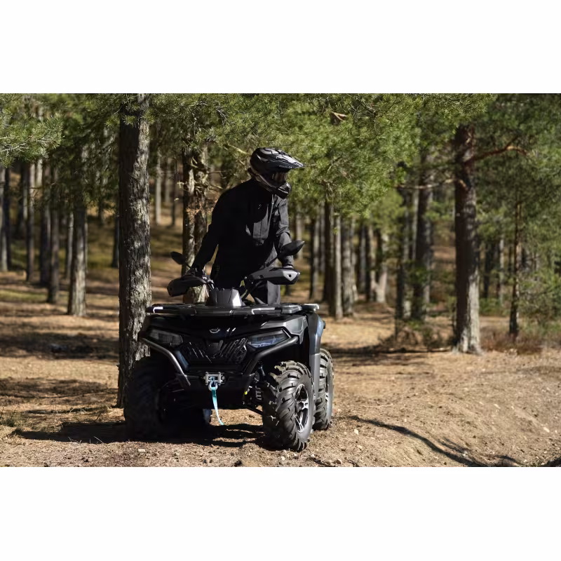 Квадроцикл CFMOTO CForce 600 S EPS, черный